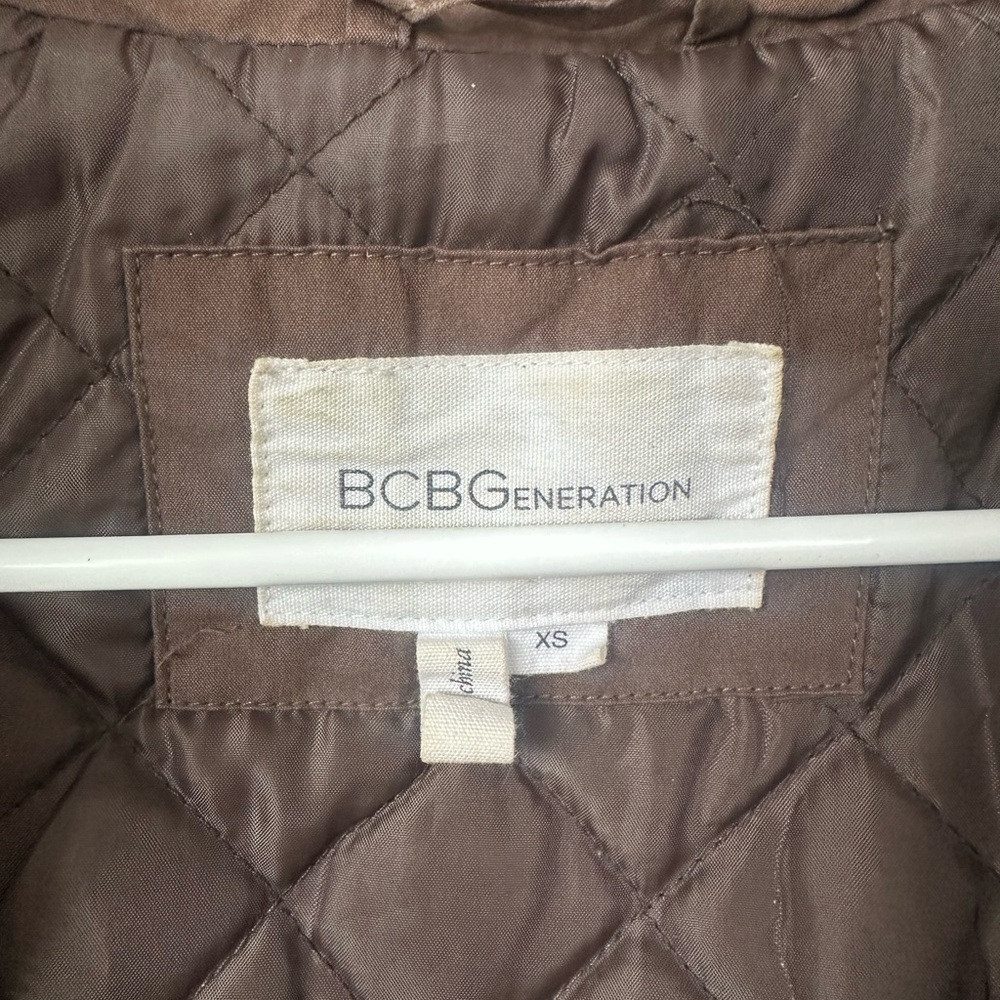 Bcbgeneration Brown Quilted Jacket - image 2